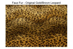Magnetic Pet Coat - Faux Fur Animal Print